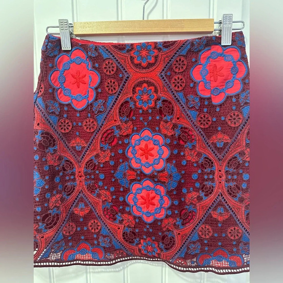 Sandro Paris | Embroidered Lily Skirt | Size: Small - Picture 3 of 13